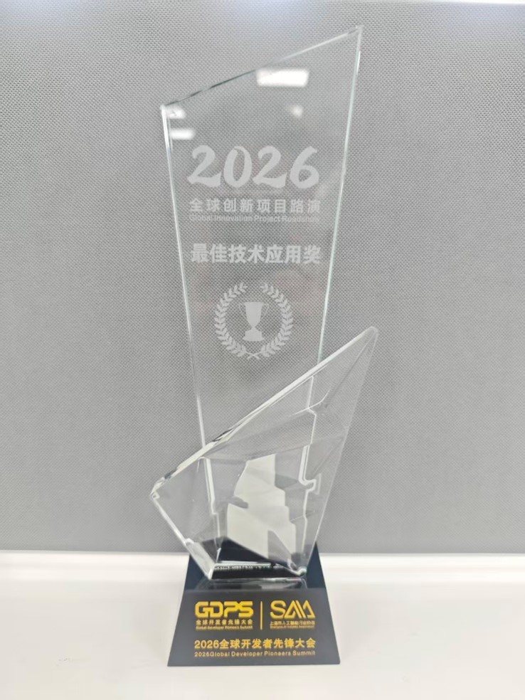 2026 全球创新项目路演技术应用类奖项奖杯